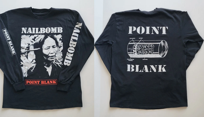 Nailbomb Band Point Blank Long Sleeve T Shirt S-5XL | eBay
