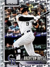 2026 Topps #164 Brenton Doyle Topps Foil Pattern