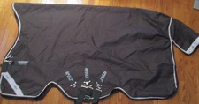 New 66'' Amigo Bravo 12 Wug lite  1200D 0g black  turnout sheet HORSEWARE