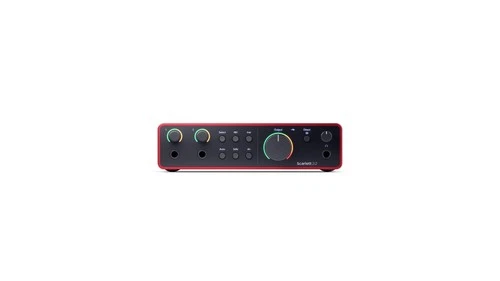 Focusrite Scarlett 2i2 4th Gen Audio - Interface - NEU