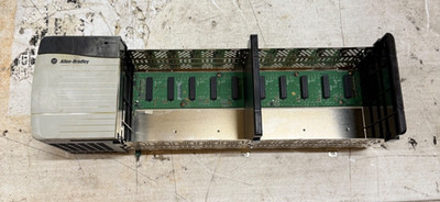 Allen Bradley 1756-A10 I/O 10 Slot Rack Chassis & Power Supply 1756-PA72 (TESTED