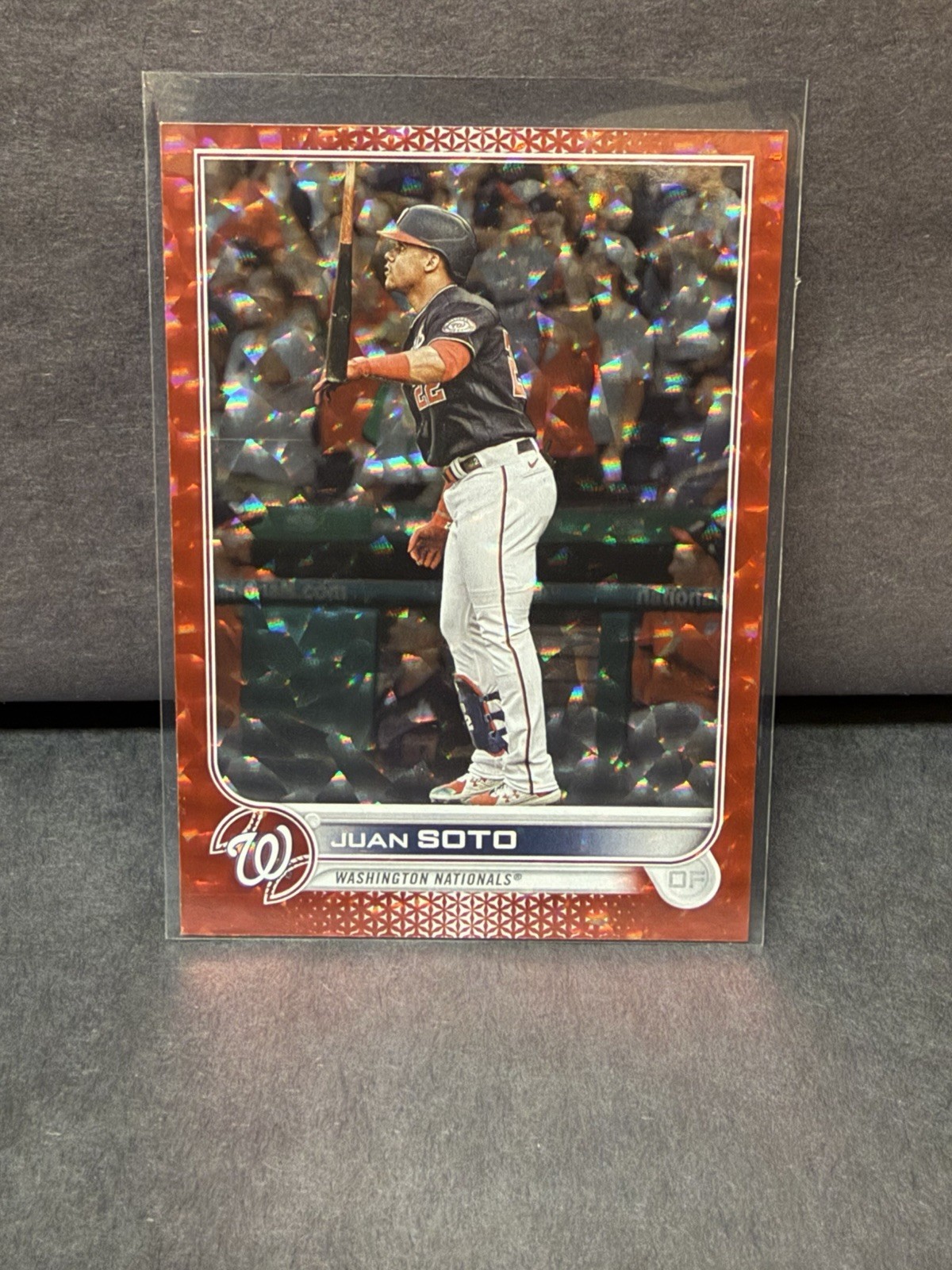 2022 Topps Series One #150 Juan Soto Red Foilboard /199