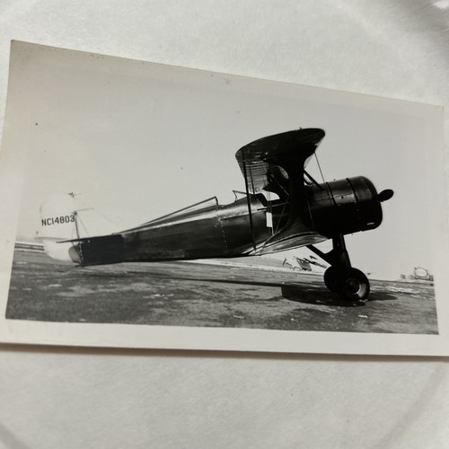 '30 Lockheed Laird LC-R-300 Dlx Plane Airplane NC14803 Photograph Photo ...