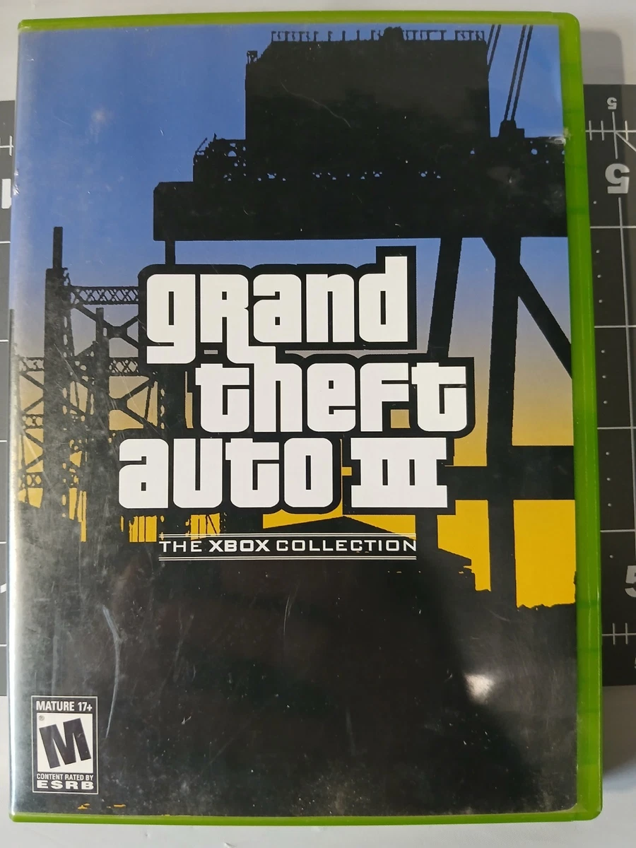 Grand Theft Auto III Microsoft Xbox Video Games for sale | eBay
