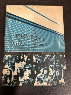 1976 FOUNTAIN VALLEY, CALIF. HIGH SCHOOL YEARBOOK RACONTEUR-MICHELLE PFEIFFER