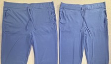 Cozy Earth Men  s Lot of 2 Bamboo Stretch Knit Joggers Blue XXL NWOT