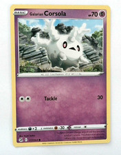Carta Pokemon Galarian Corsola 117/264 Colpo Fusione Spada e Scudo