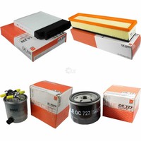 Mahle Kraftstofffilter KL 404/16 Innenraum LA 230 Luft LX 2039 ÖLfilter OC 727
