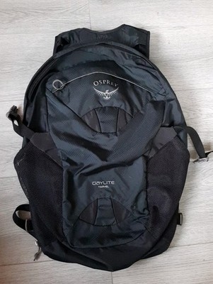 Osprey Daylite Travel Backpack Commuter Black Hike Utility Expandable READ LL