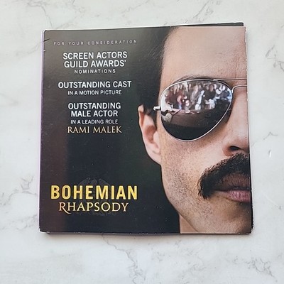 Bohemian Rhapsody DVD FYC Full Length Movie Screener Queen Freddie Mercury Music