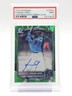 FABIAN LOPEZ 2025 BOWMAN CHROME 1ST GREEN LAVA ROOKIE AUTO /99 PSA 9 Q3841
