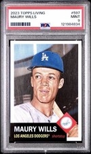 2023 Topps Living Set - Maury Wills #597 /1829