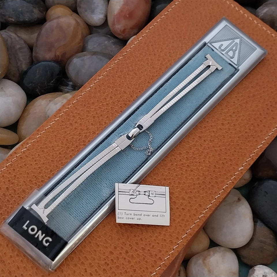 13mm Stainless Steel JB Champion Ladies Unused 1950s-1960s Vintage Watch Band - Image 2 of 4