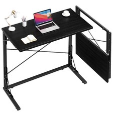 Vantic 31.5 Folding Desk, Foldable TV Tray Table for Eating on Couch, Extra Larg