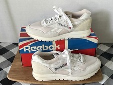 Vtg Reebok Classic CL 1000 White NOS Deadstock 80s Runners With Box Womens 9