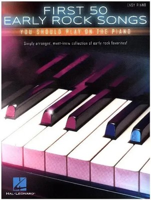 First 50 Early Rock Songs | You Should Play on The Piano | Various | Buch | 2016