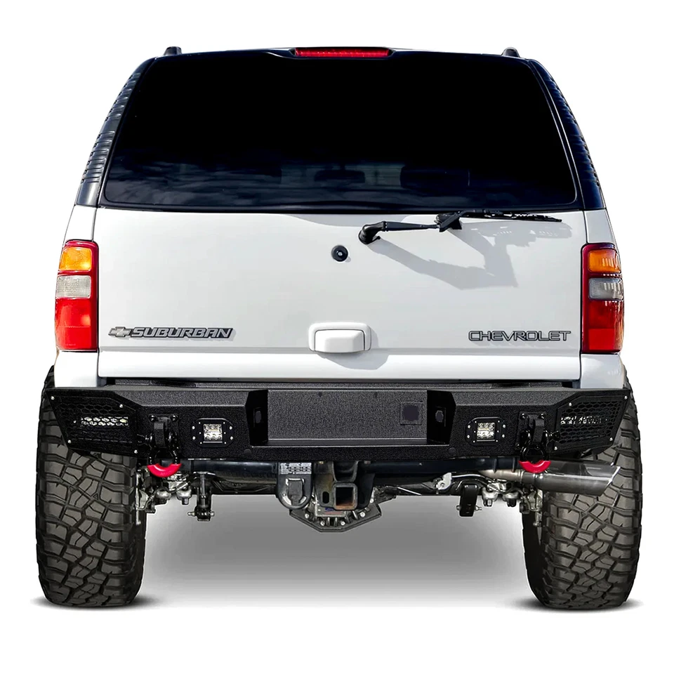 Vijay Rear Bumper For 2000-2006 Chevrolet Tahoe Suburban 1500 2500 w/LED LIghts Foto 4 de 4