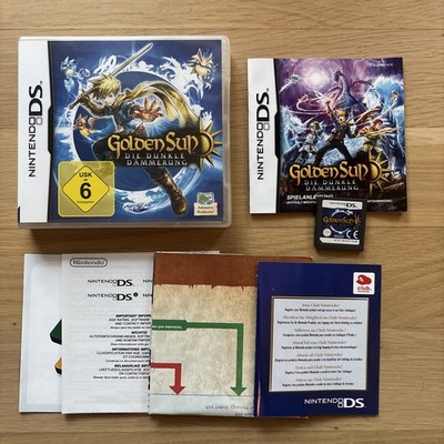 Golden SUN Die dunkle Dämmerung   Nintendo DS 2DS 3DS CIB Komplett + Karte 
