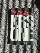 KRS-ONE "MCs Act Like They Don't Know" Cassette Single (1995) SEALED