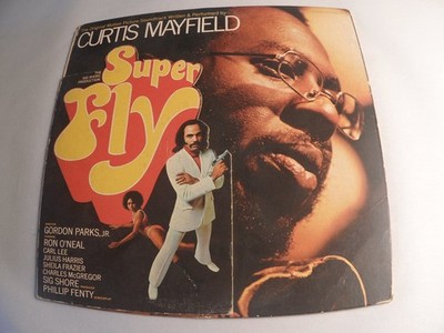 Curtis Mayfield – Super Fly LP Record 1972 Curtom Soul Funk