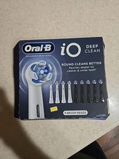 Oral B iO Deep Clean Replacement Brush Heads 9 Pack Round