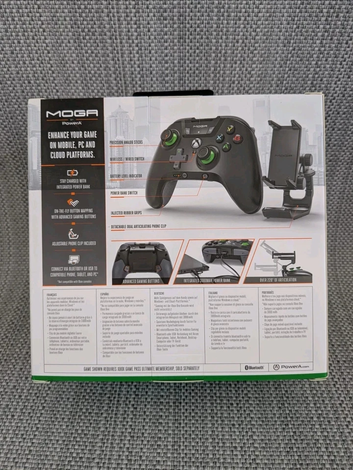 PowerA MOGA XP5-X Plus Bluetooth Controller for Mobile & Cloud Gaming Android/PC - Image 2 of 2