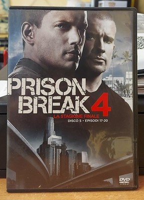 PRISON BREAK 4 THE FINALE SEASON DISC 5 EPISODEN 17-20 DVD LIEFERUNG 24/48H BRT