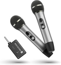 Wireless Microphones, Wireless Microphone with One-to-One Chip Connection, 40H D