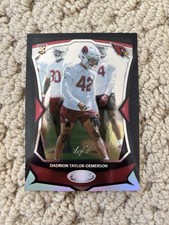 2024 Panini Certified Dadrion Taylor Demerson Black Prizm 1/1 Rookie Arizona 