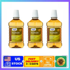  3 Pack  Equate Antiseptic Mouthwash, Original Flavor, 1.5 Liters, 50.7 fl oz