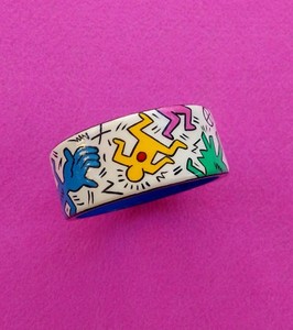 keith haring bracelet