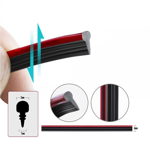 5M DIY Gloss Gold Car Interior Moulding Trim Strip Decor Door Edge Gap Line LB - Bild 3 von 6