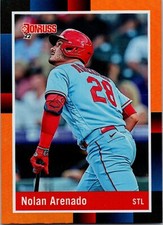 🔥2022 Panini Donruss - Retro 1988 Nolan Arenado #278 Holo Orange🔥0483