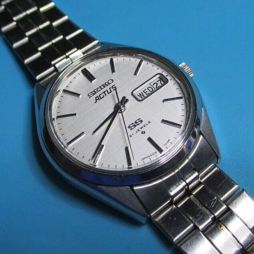 rare Seiko Actus SS (6306-7010) Automatic watch
