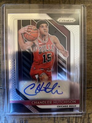 2018-19 Panini Prizm Rookie Signatures Chandler Hutchison (Bulls) #RS-CHS RC