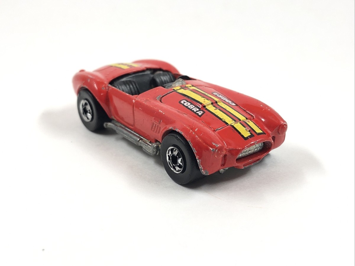 HOT WHEELS 1982 CLASSIC FORD COBRA RED 427 SHELBY - No Windshield