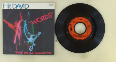 7'' Single Vinyl - F-R David*   Words - S8580 K52