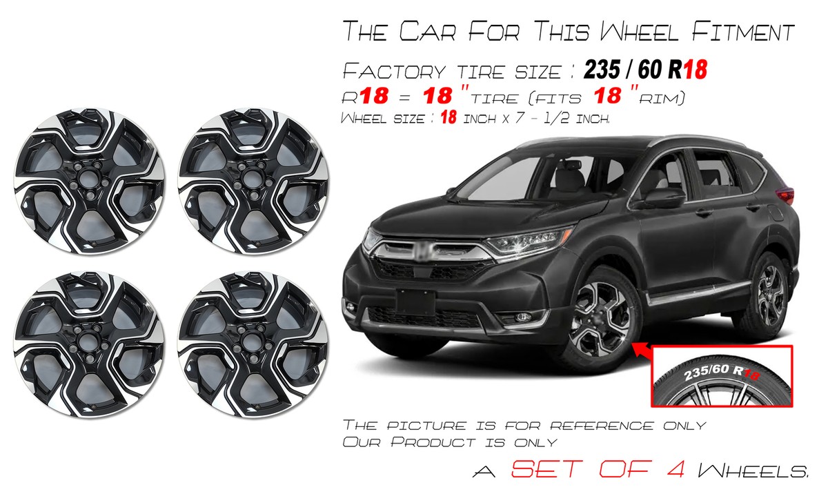 For Honda CR-V OEM Design Wheel 18