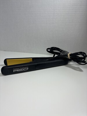 Red by Kiss 1'' Ceramic Tourmaline Flat Iron with Temperature Control