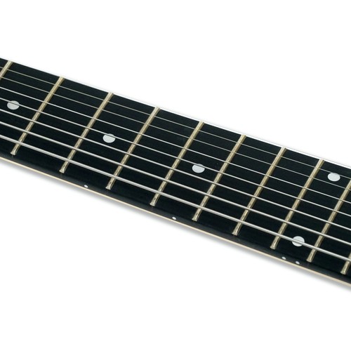 8 String Electric Guitar Maple Neck Burl poplar top Okoume Body - Picture 6 of 7