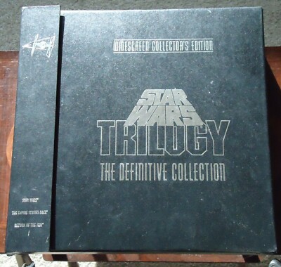 Star Wars Trilogy Definitive Collection Box Set Laser Disk