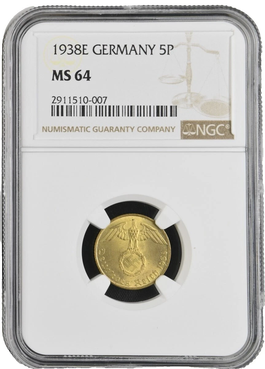 MS 64 Graded German Coins for sale | eBay