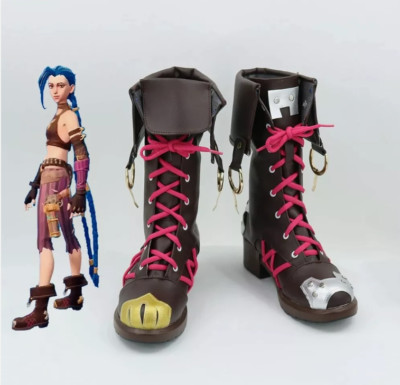 LOL Arcane Jinx Cosplay Shoes Street Fashion Boots