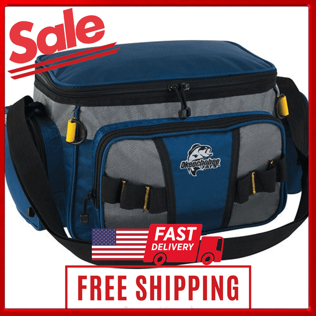 Okeechobee Fats Small Softsided Tackle Bag With 2 Medium Utility Lure Boxes for sale online eBay