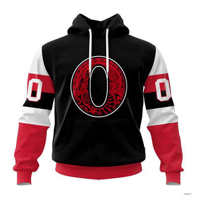 Personalize Ottawa Senators Special Bold Design Hoodie Hockey Team