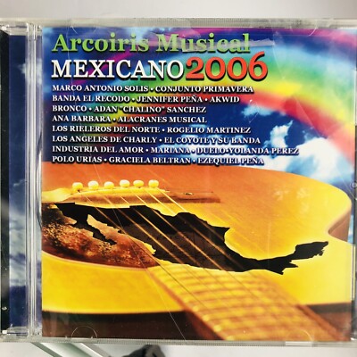 CD ARCOIRIS MUSICAL MEXICANO 2006 RECODO AKWID ALACRANES MUSICAL CONJ PRIMAVERA