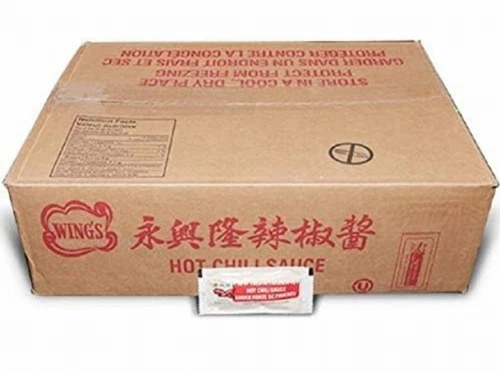Wing's Hot Chili Sauce Packets