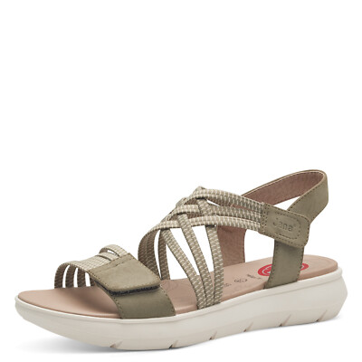 Jana Damen Trekkingsandale Sandalen Sandalette Sandaletten Schuhe grün 28766