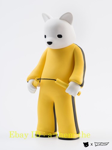 (In-Stock @ a-team-the) Vtss Luke Chueh Giant Bruce Lee Bear Gk Fashion Toy New - Picture 4 of 4