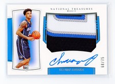 Chuma Okeke 2019 National Treasures Horizontal Rookie Patch Auto /75 Magic